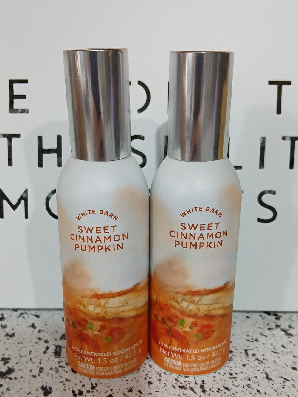 White Barn Sweet Cinnamon Pumpkin Room Spray Bundle